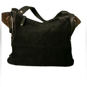 Black Tignanello purse- swead
